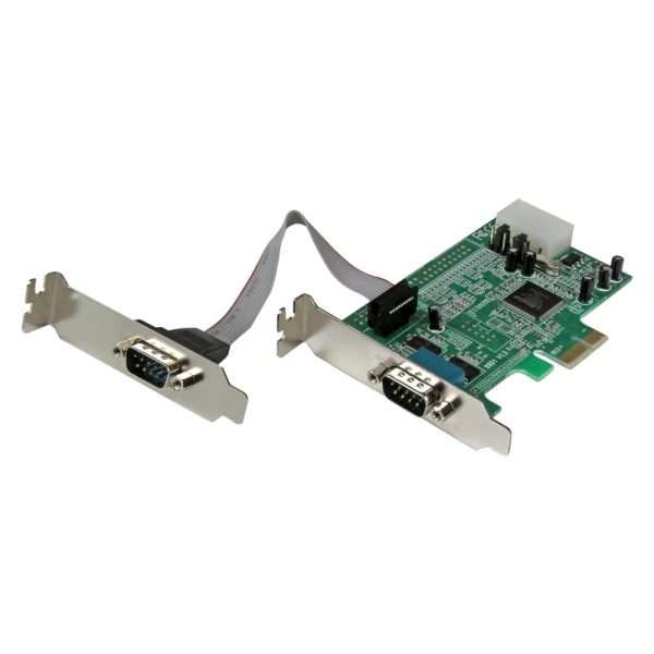 Adaptador StarTech PCIe 2P Serie RS232 UART 16550_F1