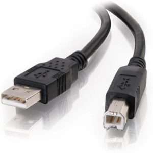 Cable C2G USB 2.0 AB de 5 m, USB [M] to USB Type B [M] color negro_F1