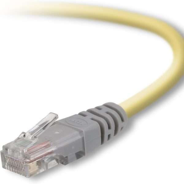 Cable de Red Belkin RJ45 Cat5e 5m, Amarillo_F2