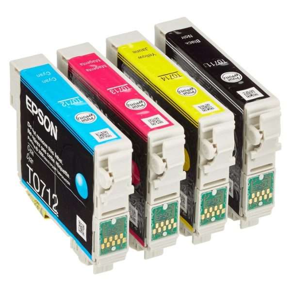 Cartucho Epson T0715 Pack 4 Colores_F1