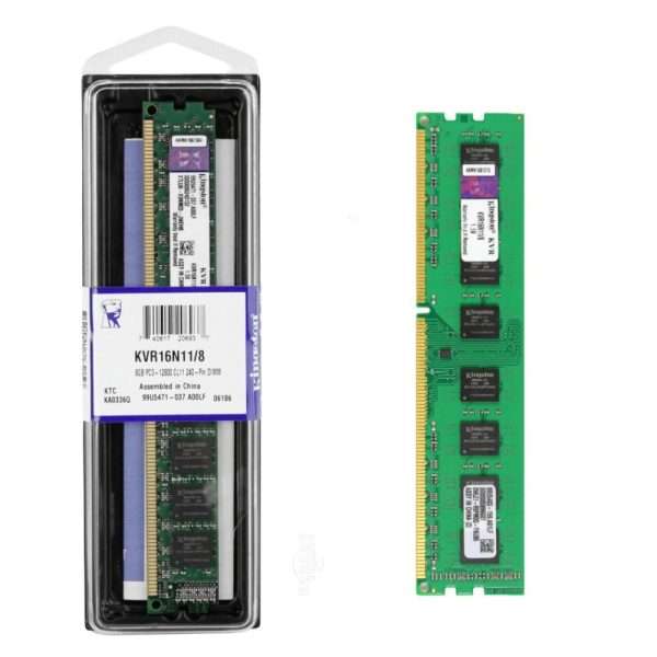 DDR3 Kingston 8GB 1600 Mhz PC3-12800 ECC_F1