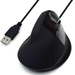 Ratón Ewent EW3157 Vertical Ergonomic- USB - Negro_F1